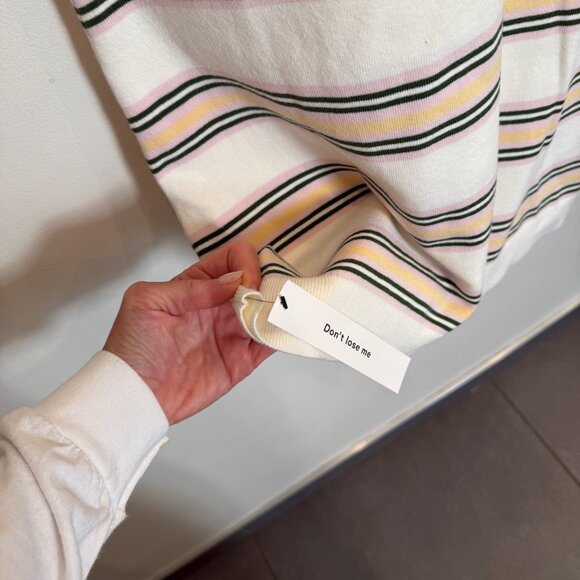 REFORMATION Hadley Cotton Polo Sweater Dress - Picture 2 of 6